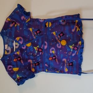 Halloween Scrub top